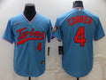 Men's Minnesota Twins Carlos Correa Blue Replica Baseball Jersey