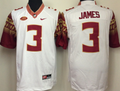 Men's Florida State Seminoles Derwin James White Player Game Jersey