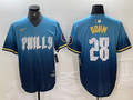 Men's Philadelphia Phillies Alec Bohm Blue 2024 City Connect Limited Player Jersey