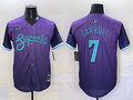 Men's Arizona Diamondbacks Corbin Carroll Purple 2025 City Connect Limited Player Jersey