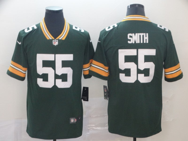 Men's Green Bay Packers Za'Darius Smith Green Game Jersey