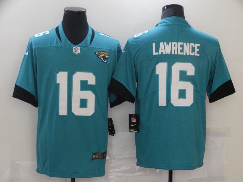 Men's Jacksonville Jaguars Trevor Lawrence Teal Game Jersey