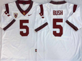 Men's USC Trojans Reggie Bush White Player Game Jersey