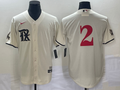 Men's Texas Rangers Marcus Semien Cream 2023 City Connect Replica Player Jersey