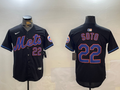 Men's New York Mets Juan Soto Black Alternate Limited Player Jersey