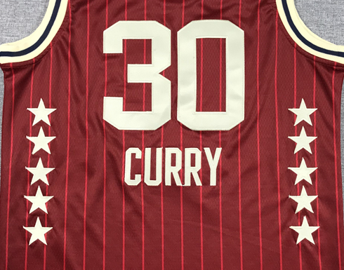 Men's Golden State Warriors Stephen Curry Red 2024 NBA All-Star Game Swingman Jersey