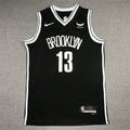 Men's Brooklyn Nets James Harden Black 2021/22 Diamond Swingman Jersey