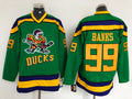 Men's Anaheim Ducks Adam Banks Green Breakaway Player Jersey