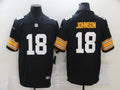 Men's Pittsburgh Steelers Diontae Johnson Black Player Game Jersey