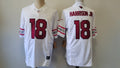 Men's Arizona Cardinals Marvin Harrison Jr. White Game Jersey