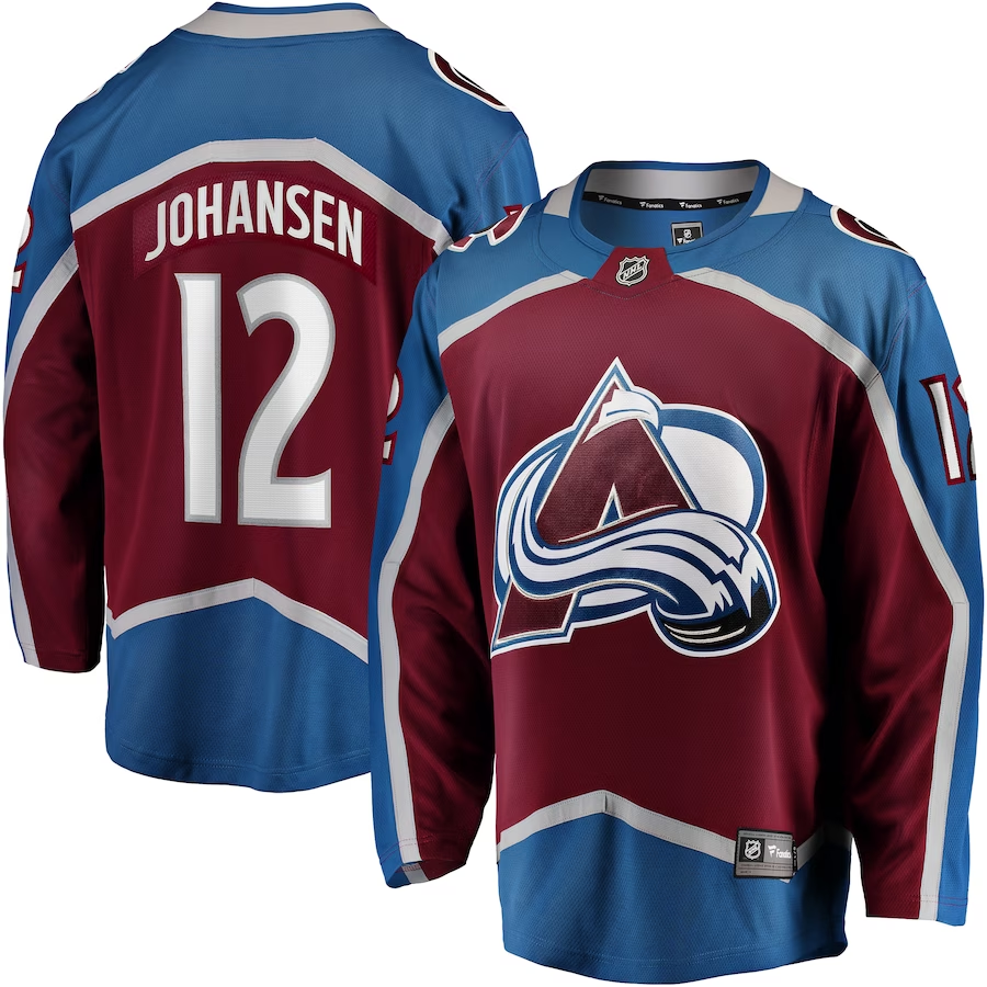 Men's Colorado Avalanche Ryan Johansen Maroon Home Breakaway Jersey