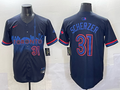 Men's Toronto Blue Jays Max Scherzer Black 2024 City Connect Limited Player Jersey