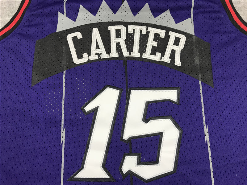 Men's Toronto Raptors Vince Carter Mitchell & Ness Purple Classics Jersey
