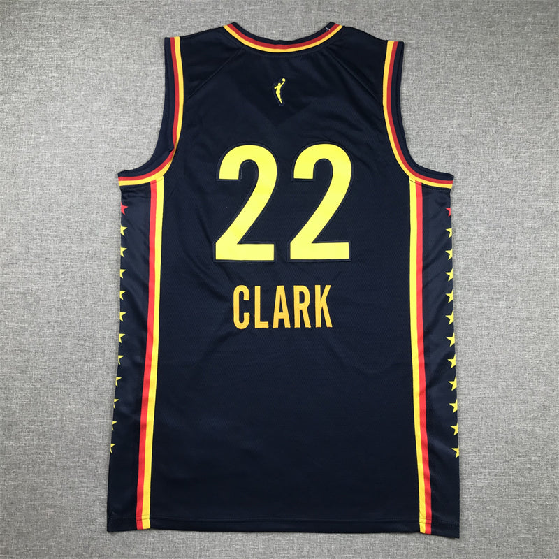 Men's Indiana Fever Caitlin Clark Navy Replica Player Jersey