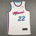 Men's Miami Heat Jimmy Butler NBA White Swingman Jersey