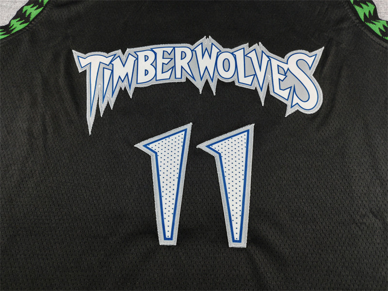 Men's Minnesota Timberwolves Naz Reid Black Swingman Jersey - Classic Edition