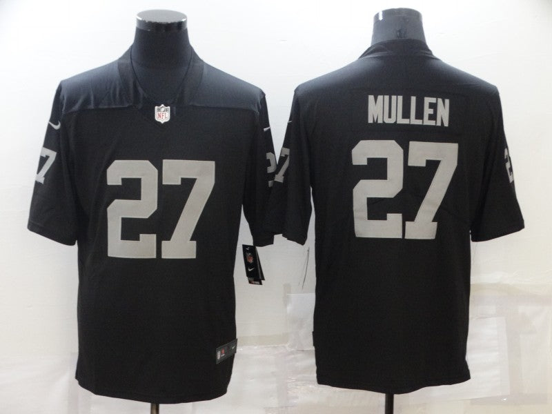 Men's Las Vegas Raiders Trayvon Mullen Black Game Jersey