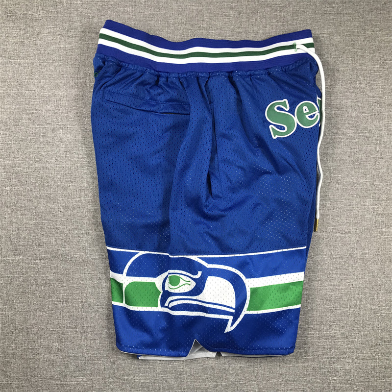 Men's Seattle Seahawks Royal Pocket Shorts