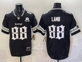 Men's Dallas Cowboys CeeDee Lamb Black Player Game Jersey