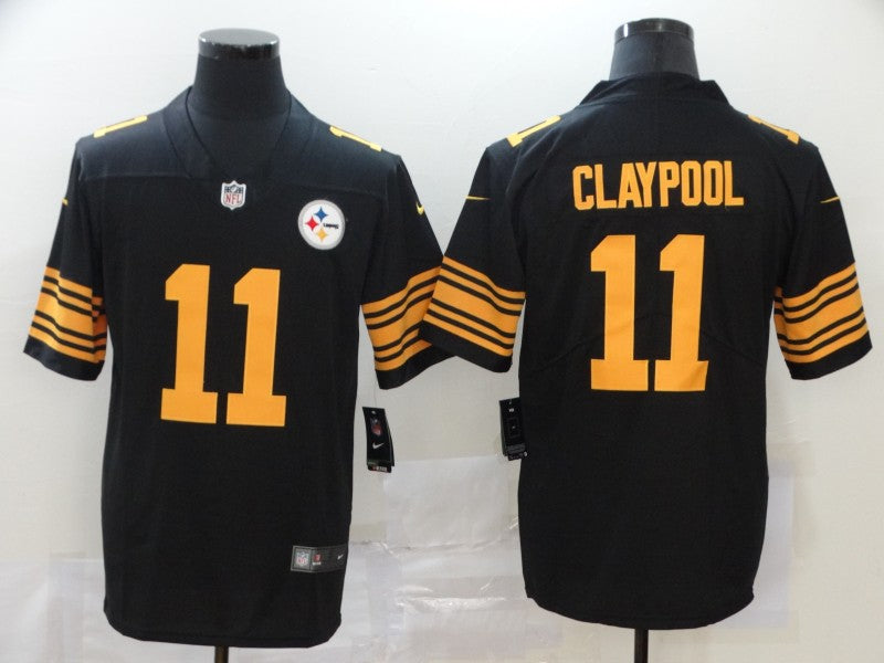 Men's Pittsburgh Steelers Chase Claypool Black Alternate Legend Jersey