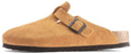Birkenstock Boston Soft Footbed 1023453 Narrow Brown Suede Sandals