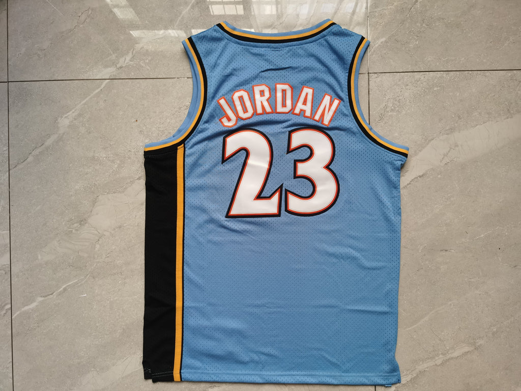 Men's Washington Wizards Michael Jordan Blue Swingman Player Jersey