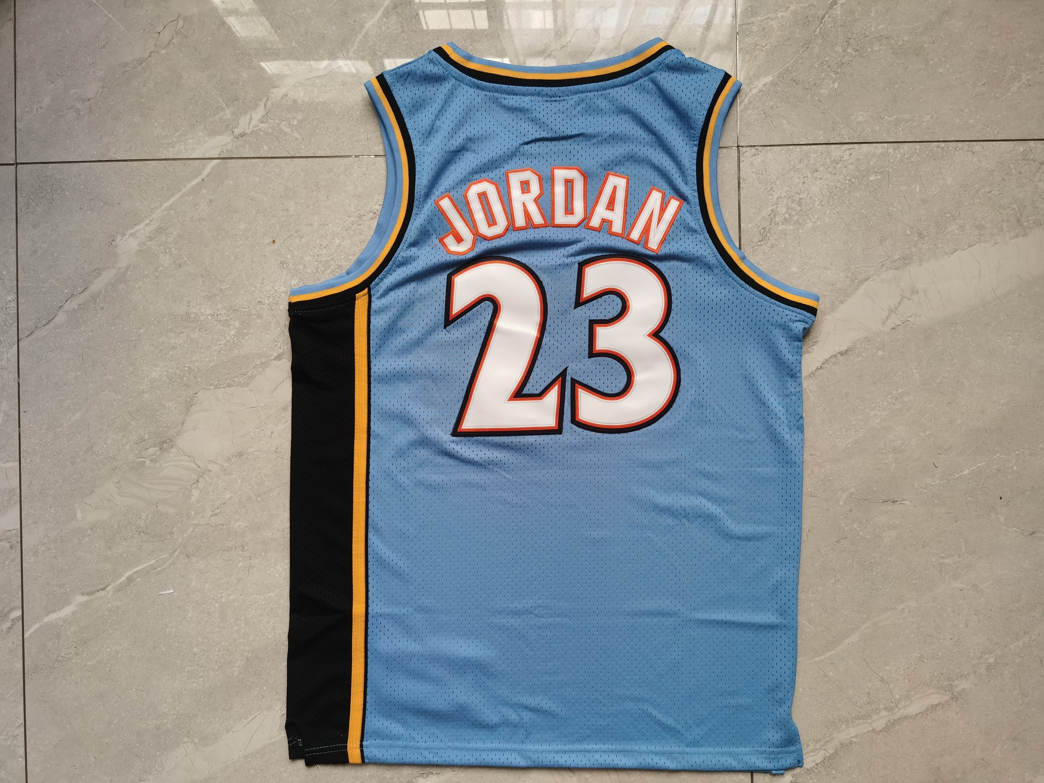 Men's Washington Wizards Michael Jordan Blue Swingman Player Jersey