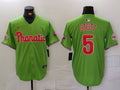 Men's Philadelphia Phillies Bryson Stott Green Limited Player Jersey