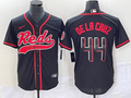 Men's Cincinnati Reds Elly De La Cruz Black Replica Player Jersey Joint Edition