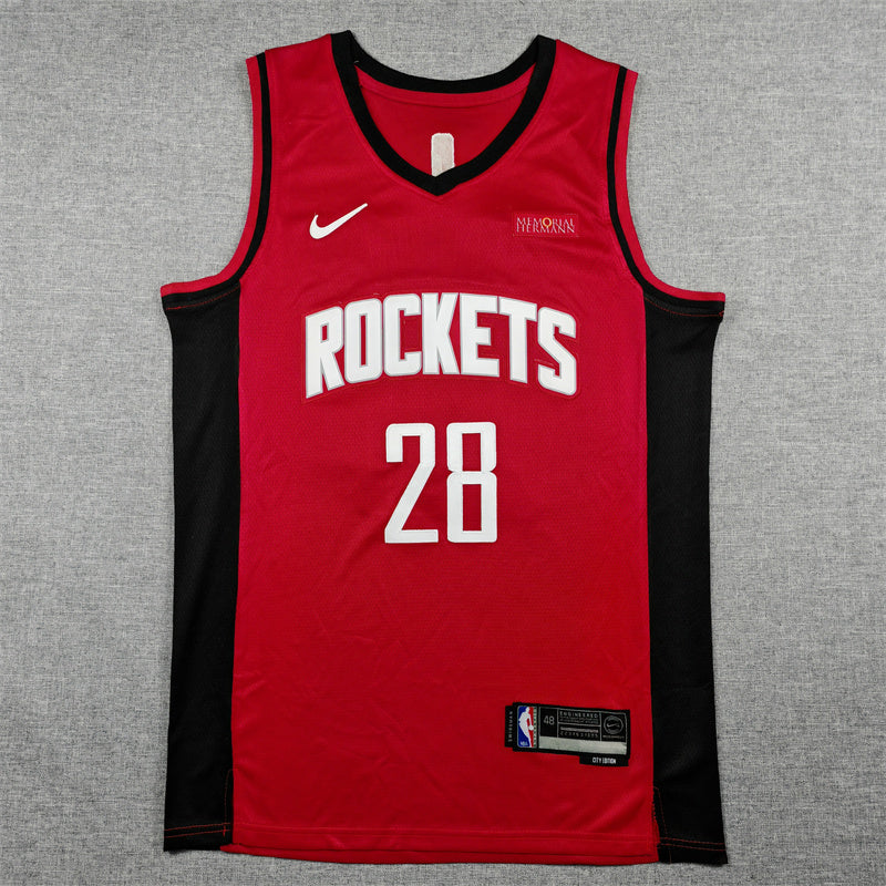 Men's Houston Rockets Alperen Sengun Red Swingman Player Jersey - Icon Edition