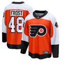 Men's Philadelphia Flyers Morgan Frost Orange Player Game Jersey