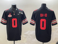 Men's Ohio State Buckeyes Black 2025 CFP Final National Champions Patch F.U.S.E. Jersey