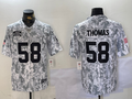 Men's Kansas City Chiefs Derrick Thomas Arctic Camo 2024 Salute to Service Retired Player Limited Jersey