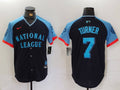Men's National League Trea Turner Navy 2024 MLB All-Star Game Limited Player Jersey