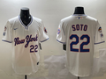 Men's New York Mets Juan Soto White Replica Player Jersey