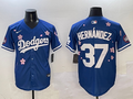 Men's Los Angeles Dodgers Teoscar Hernandez Royal Player Game Jersey