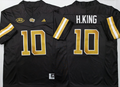 Men's Georgia Tech Football Haynes King Black Player Jersey
