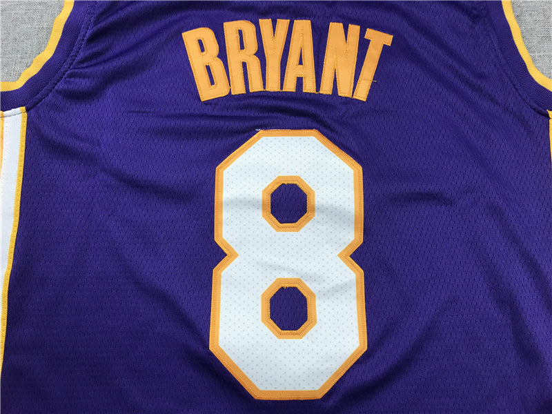 Men's Los Angeles Lakers Kobe Bryant Purple Swingman Player Jersey