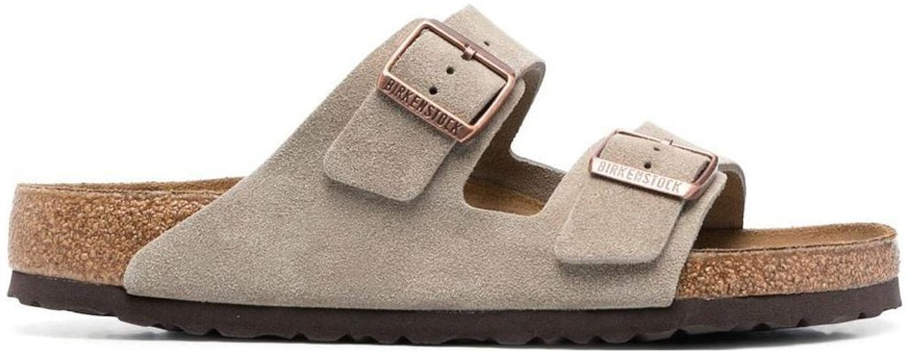 Birkenstock Arizona Suede 51461 Taupe Leather Sandals