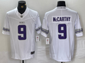 Men's Minnesota Vikings J.J. McCarthy White Alternate Vapor F.U.S.E. Elite Player Jersey