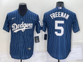 Men's Los Angeles Dodgers Freddie Freeman Blue Player Game Jersey