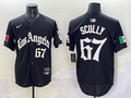 Men's Los Angeles Dodgers Vince Scully Black Limited Player Jersey