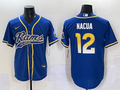Men's Los Angeles Rams Puka Nacua Royal Game Jersey