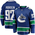 Men's Vancouver Canucks Vasily Podkolzin Fanatics Blue Home Breakaway Player Jersey