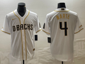 Men's Arizona Diamondbacks Ketel Marte White Replica Baseball Jersey