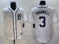 Men's Detroit Tigers Alan Trammell White Limited Player Jersey