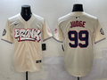 Men's New York Yankees Aaron Judge Cream Limited Player Jersey