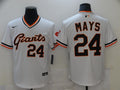 Men's San Francisco Giants Willie Mays White Replica Player Jersey