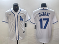 Men's Los Angeles Dodgers Shohei Ohtani White Alternate Limited Player Jersey