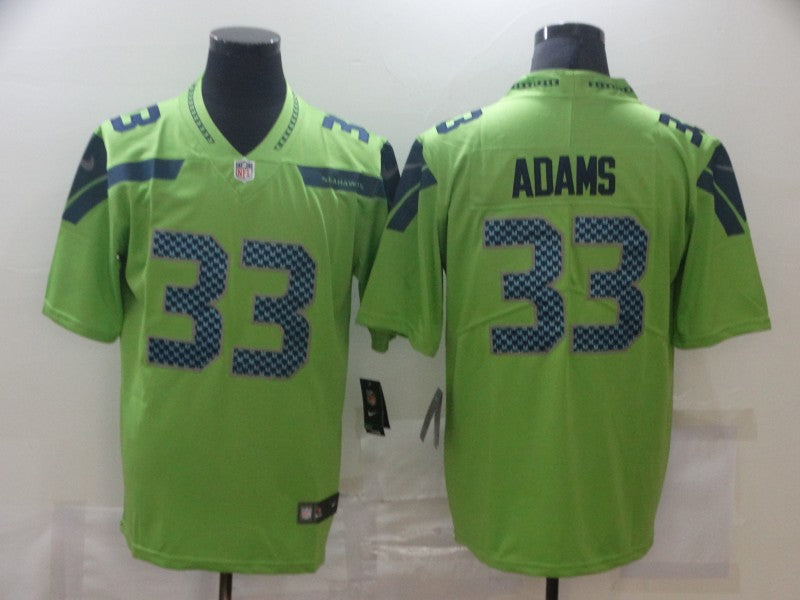 Men's Seattle Seahawks Jamal Adams Green Game Jersey